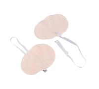 Healvian Reusable Underarm Sweat Pads 1 Pair Made of Combed Cotton Non-Visible Sweat Block Pads for Excessive Sweating Protection for Men for Women