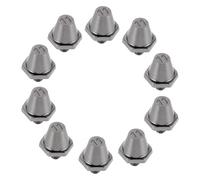 Healvian Running Shoe Spikes for Enhanced Performance Aluminium 10pcs Replacement Nails 13mm Needle Shape with Good Stability for Athletic Tracks Compatible with Running Shoes