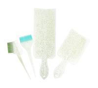 Healvian Salon Hairdressing Tool Hair Dyeing Board Hair Coloring Kit Brush for Highlights Root Touch up