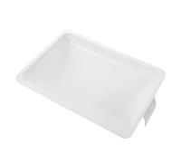 Healvian Shower Chair Commode Pan - Plastic Disabled Wheelchair Sliding Bedpan - Surgery Recovery Bedside Mobility Aid Toilet Potty Pan for Elderly Medical Equipment