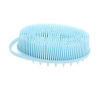 Healvian Silicone Body Scrubber Bath Brush Sensory Training for Boy Girl Shower Body Scrubber Soft Bristles for Gentle Bath Cleaning