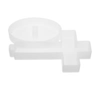 Healvian Silicone Cross Plaster Molds Large Vintage Artistic Aromatherapy Function Unique Cross Shape Mold for DIY Projects Candle Making Home Decor for Artists and Hobbyists