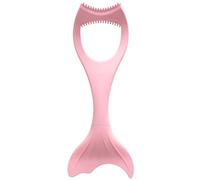 Healvian Silicone Eyeliner Stencils Tool Pink Eyelash Applicator Mascara Drawing Aid for Easy Eye Makeup Compact Design for Novices Professionals Effortless Cleanup with Water Towel