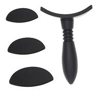 Healvian Silicone Eyeshadow Stamp Set 4pcs Handle Quick Eyeshadow Applicator for Women Girls Convenient Makeup Tool Lazy Eye Shadow Stamper for Daily Use