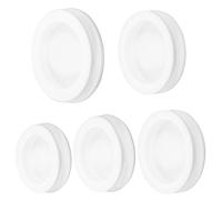 Healvian Silicone Piggy Bank Stopper, 5Pcs Plug Covers for Money Saving Jars, Designed for Ceramic Containers User-Friendly Easy-Handle Design