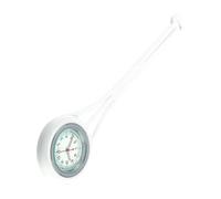 Healvian Silicone Pocket Nurse Watch Lightweight Flexible Fob Watch for Medical Professionals Portable White Lovely Design for Nurses Doctors Students