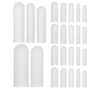 Healvian Silicone Zipper Head Covers Protect Clothing and Coats from Abrasions 100pcs Reusable Zipper Guards for Laundry and Drying Cycles Suitable for Washing Machines and Commercial