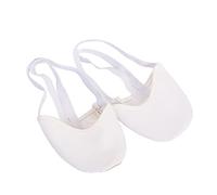 Healvian Skid White Dance Socks for Women and Breathable Ballet Floor Socks with Ankle Tie Non Slip Grip for Yoga Belly Dance Pilates and Indoor Practice