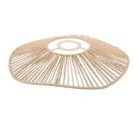 Healvian Small Barrel Woven Lampshade for Ceiling Light Indoor Lamp Cover Suitable for Replacement Lamp Shades in Vintage or Boho Style Rooms