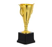Healvian Small Plastic Sports Competition Trophy with Base - Student Award Cup for Football, Basketball, Soccer Game Prizes and Party Rewards