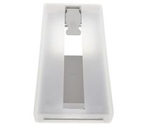 Healvian Smartphone Screen Protector Applicator White Plastic Positioning Tool with Bubble-Free Chamber for Dust-Free Film Application