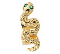Healvian Snake Shaped Metal Teeth Jewelry Unique Grill Cap for Hip Hop Costume Party Attention Grabbing Design for Men Women Stylish Accessory for Fashion Statement