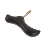 Healvian Solid Wood Replacement Cane Handle Knob Polished Walking for Men and Women Classic Ergonomic Support for Arthritis and Mobility Aid