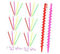 Healvian Spiral Hair Perm Rods 26pcs 15cm Rollers Women Curlers for Salon and Home Styling