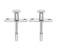 Healvian Spring Latch Bolt Stainless Steel 2Pcs Drop Bolt for Bed Hardware Accessory Universal Fit Furniture Fastening Fittings