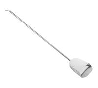 Healvian Stainless Steel Adjustable Poop Scooper Telescopic Handle for Chicken Coop Bird Cage and Small Animal Waste Removal, Sturdy Bird Nest Cleaning Scraper for Poultry Accessories