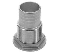 Healvian Stainless Steel Boat Scupper Drain Valve 1-1/2 Inch Marine | Yacht Deck Drain Hardware, Corrosion Resistant Silver Finish, Easy Installation, for Floor and River Use