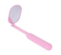 Healvian Stainless Steel Folding Eyelash Mirror Large Lash Check Tool for Eyelash Extensions Professional Makeup Inspection Mirror for Salon and Home Use