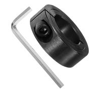 Healvian Stainless Steel Gas Lift Cylinder Holder for Office Chairs Adjustable Sinking Stopper Clamp with Wrench Compatible with Gaming and Desk Chairs Easy Installation Repair Kit for