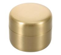 Healvian Stainless Steel Pill Organizer: Compact Metal Pill Holder - Waterproof Stainless Steel Travel Medicine Storage Case for Small Items and Keepsakes