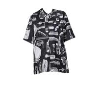 Healvian Stylish Hairdressing Barber Coat for Home Store Use Professional Barber Working Clothes Cutting Collar Design for Barbershop Beauticians