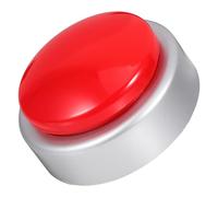 Healvian Talking Clock for Visually Impaired Date Announcements Memory Function User-Friendly Design for Blind Elderly Red and Silver Edition Batteries Not Included