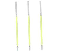 Healvian Tattoo Eyebrow Pen 1mm Single Tip Marking Pen 3pcs Yellow Waterproof Tool for Precise Eyebrow Positioning Professional Cosmetic Use