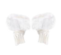 Healvian Thermal Fingerless Gloves for Women Knitted Mitt Half Finger Gloves for Autumn Winter Warm Thumbhole Arm Warmers for Outdoor Sports