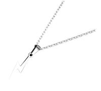 Healvian Titanium Steel Pendant Necklace for Men Elegant Clavicle Chain Stylish Neck Chain Jewelry for Casual Wear Valentine's Day