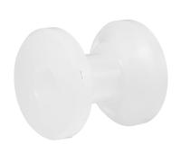 Healvian Translucent Plastic Anchor Bow Roller Replacement Wheel with 0.71in Hole for Boat Bow Deck, Featuring Anti-corrosion Performance and Effortless Replacement, for Rough Sea