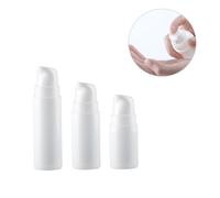 Healvian Travel Bottles Set 6PCS Mini 5ml 10ml 15ml Leak Proof Refillable Containers with Press Cap for Shampoo Lotion and Cosmetics for Travel