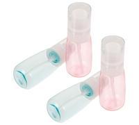 Healvian Travel Bottles with Good Sealing Performance 4pcs Plastic U Shaped 60ml Portable Shampoo and Lotion Containers Random Color for Cosmetic Use for Daily Life and Travel