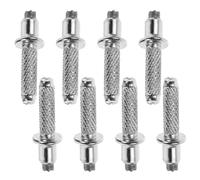 Healvian Trekking Pole Tips Tungsten Steel Walking Stick Tips Spike 8pcs Strong Grip Substitute for Broken Tip Stone Laying