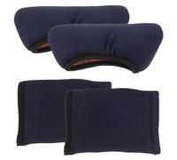 Healvian Universal Crutch Pads Hand Grip Covers Set Polyester Crutches Padding Underarm Cushion Adult and Youth Mobility Support