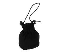 Healvian Universal Hair Dryer Diffuser Cover Small Foldable Hair Blower Bag Storage Organizer for Curly Travel Silver Sleeve