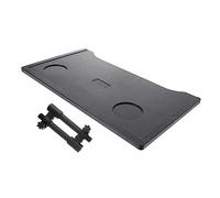 Healvian Universal Thickened Wheelchair Tray Table Detachable Cup Holder, Anti-Fall Black Plastic Lap Tray Accessory for Wheelchair Users, Suitable for Eating, Reading, and Resting