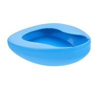 Healvian Urinal Bedpan for Elderly and Bedridden Patients Bedpan an Outer Flared Rim for Easy Use Made of Material Suitable for Nursing Care and Hospital Supply