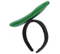 Healvian Vegetable Headband Funny Top for Cosplay Party Decorations and Festival Cute Design Lettuce Details for Halloween Spa Day