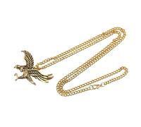 Healvian Vintage Eagle Pendant Necklace for Men Punk Hip Hop Chain with Symbolizing Freedom and Strength Stylish Accessory for Boys and Male Friends for Parties and Daily Wear