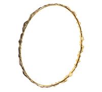 Healvian Vintage Wave Hair Crown Headband for Women Hand Woven Luxury Headband with Twisted Design Elegant Retro Style Hair Accessory for Weddings Parties and Daily Wear
