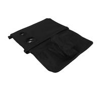 Healvian Walking Aid Tray for Seniors Foldable Cup Holder Walker Basket Side Pockets for Meals Drinks and Reading Mobility Frame