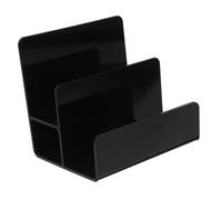 Healvian Wallet Display Stand Acrylic Multi-layer Organizer for Purses Sunglasses Eyeglasses Tabletop Retail Store Showcase for Home Closet Office Use