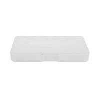 Healvian Water Flosser Tip Storage Box with Lid and Dustproof Isolation, Plastic Replacement Nozzle Organizer for Travel Outings and Bathroom Countertops, Multi-Nozzle Access with Firm Snap