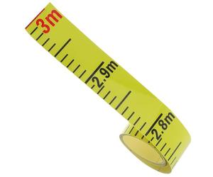 Healvian Water Level Indicator Self-Adhesive 5Cm X 3-Meter Measurement Sticker for Pool and Pond Water Height Assessment