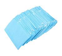 Healvian Waterproof Disposable Adult Bibs for Elders 30 Pack Lightweight Adjustable Feeding Covers 16.54X13.39 Inches for Nursing and Daily Use