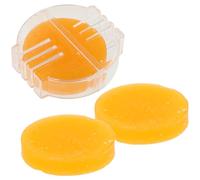 Healvian Wax Thread Conditioner Sewing Wax Holder Portable Plastic and Orange Colour Reduce Broken Thread for Manual Activities and Sewing by Hand