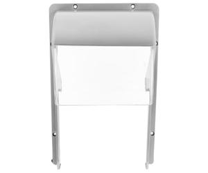 Healvian Weatherproof Plastic Rain Cover for Access Control Reader Models Designed for 7inch and 8inch Facial Recognition Machines Anti Glare Feature Suitable for Outdoor and Home Use