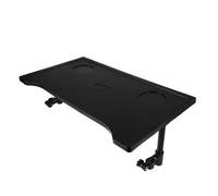 Healvian Wheelchair Dining Table Car Cup Holder Backseat Auto Cup Holder Tray Folding Tables Table for Wheelchair Car Cup Tray Elderly Detachable Tray Table Fold up Table Abs Black