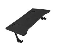 Healvian Wheelchair Lap Desk with Cup Holder Portable Table for Adults Durable Plastic Tray for Eating and Laptop Use Lightweight and Removable Design for Easy Storage