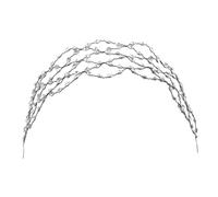 Healvian Wide Hairband Women Stylish Headpiece Party Bling Rhinestone Hairbands Boho Headbands for Women Fashion Headbands Hair Jewelry for Braid